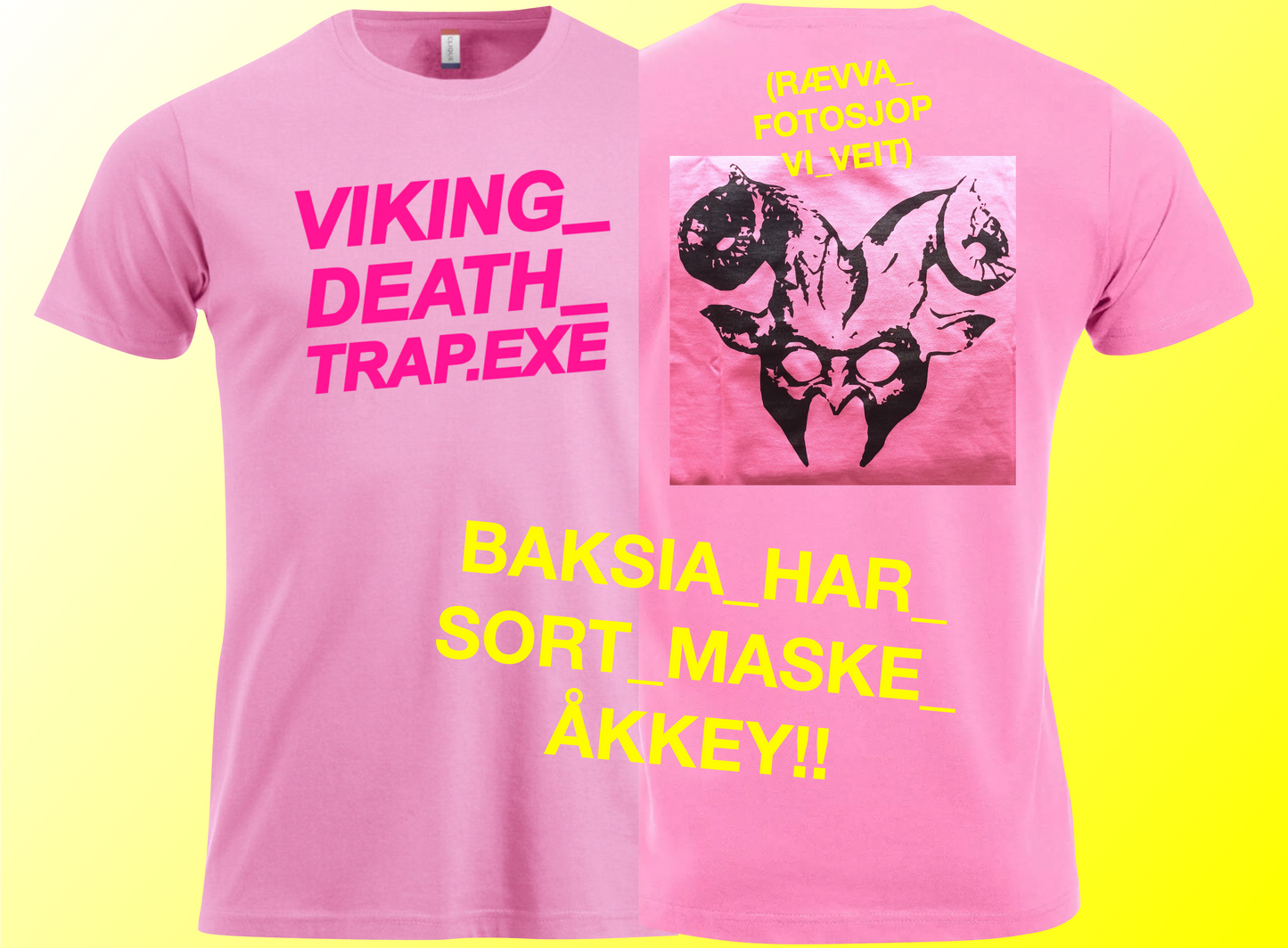 VIKING_DEATH_TRAP.EXE OFFICIAL_MERCH - T-SHIRT - "HENTAI_KABARET" LIMITED EDITION PRINT